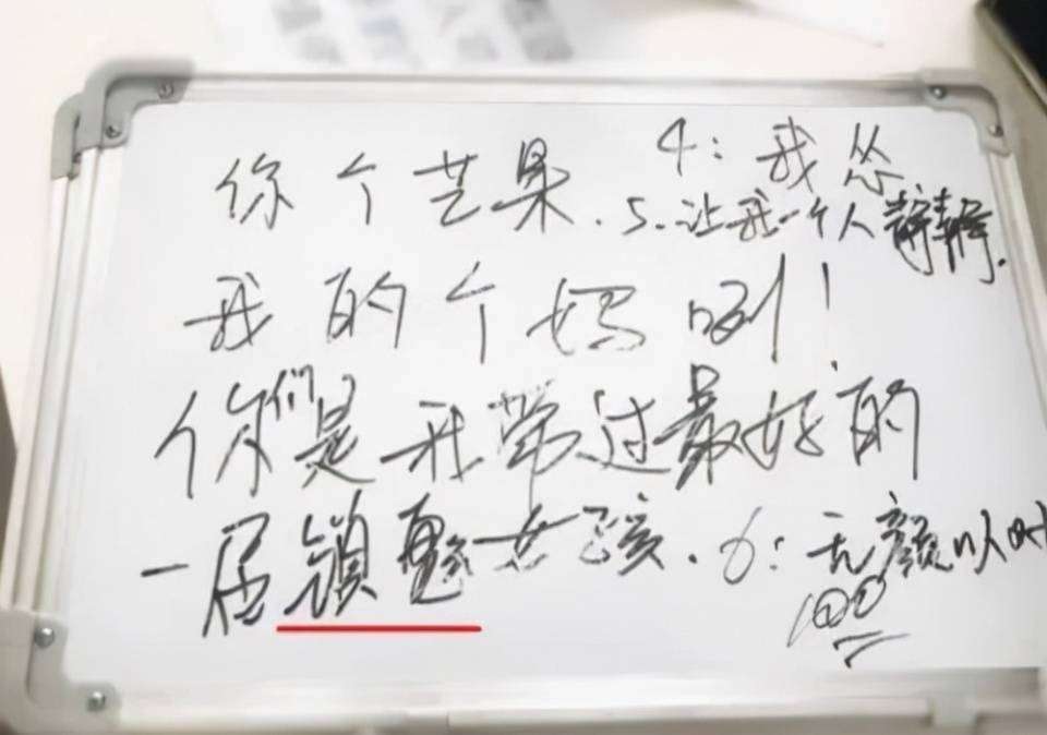 顶流明星写字卡壳，文化水平低人设崩